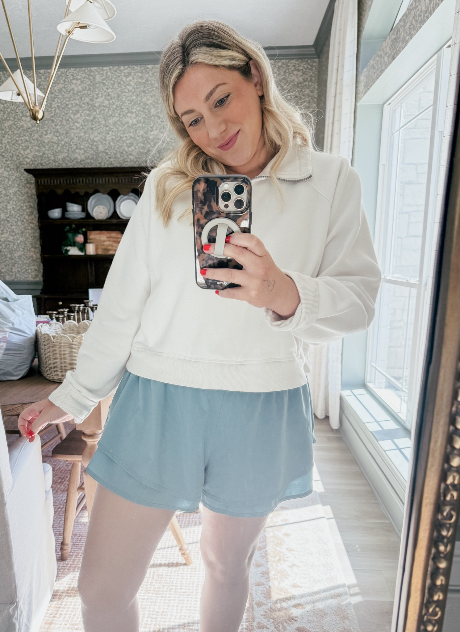 New favorite athletic shorts! Double layered and 6 colors. TTS

THEBLOOMINGNEST athletic athleisure target shirts cropped pullover 

#LTKActive #LTKSeasonal #LTKMidsize