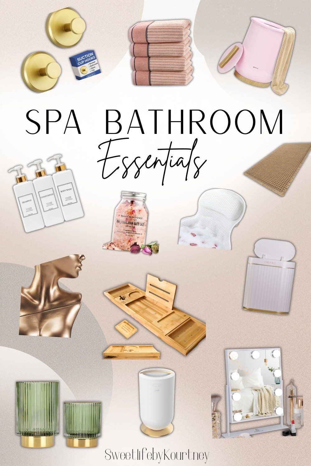Turning everyday bathrooms into a calm, spa-like space with these Amazon finds. These are simple upgrades that make your daily routine feel more elevated without a full remodel. Everything here works for small bathrooms, rentals, and real life. Saving this list for easy refreshes anytime.

#SweetLifeByKourtney #AmazonHome #BathroomEssentials #HomeOrganization

#LTKFindsUnder100 #LTKFindsUnder50 #LTKHome