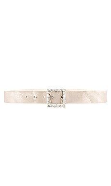 Streets Ahead Rhinestone Belt in Gold & Crystal from Revolve.com | Revolve Clothing (Global)