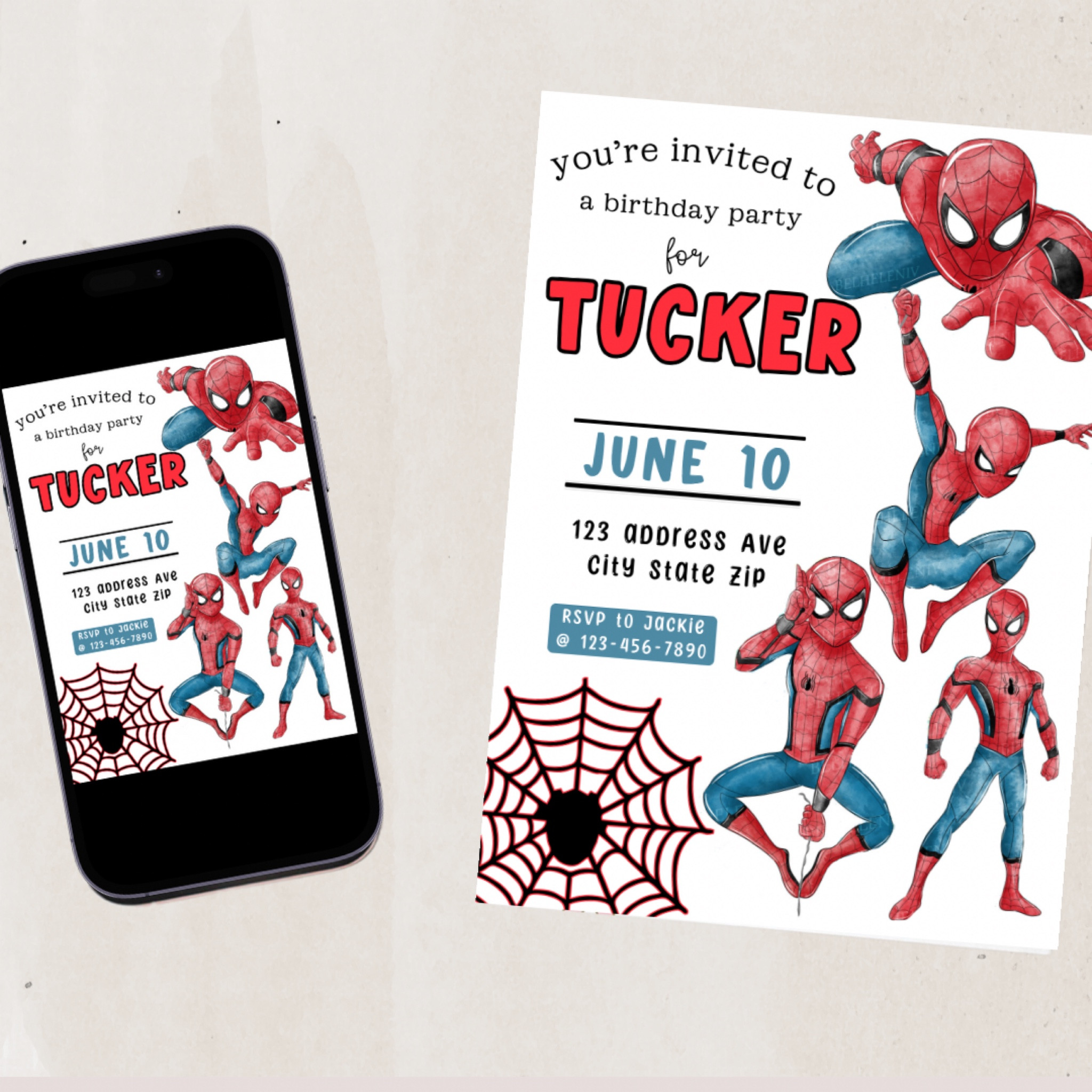 The cutest spiderman birthday invitations on Etsy!

#LTKKids #LTKSaleAlert #LTKParties