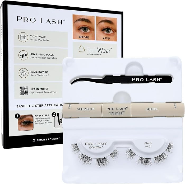 Pro Lash SoftWear Mini Lash Clusters Kit - Seamless, Lightweight Lashes - 7-Day Cluster Eyelash E... | Amazon (US)