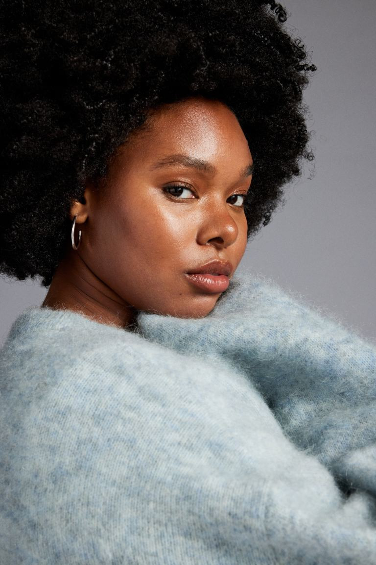 Oversized Mohair-blend Sweater | H&M (US + CA)