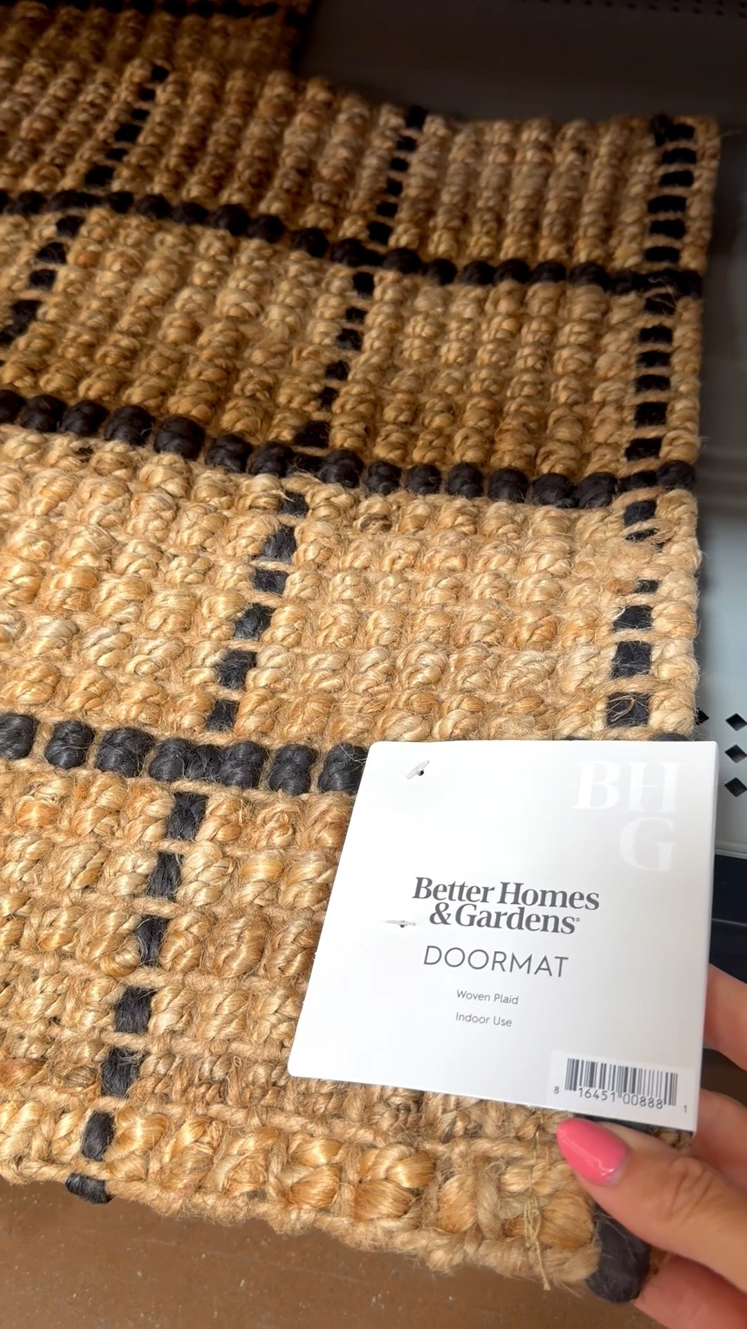 Checkered jute rug😍

#LTKHome