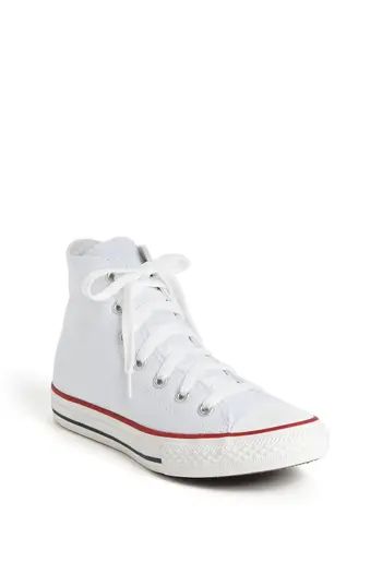 Toddler Converse Chuck Taylor High Top Sneaker, Size 10.5 M - White | Nordstrom