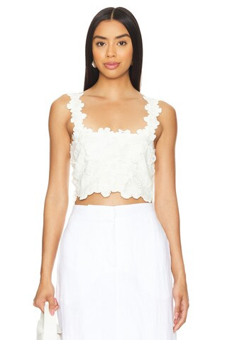Tularosa Kimmy Top in Ivory from Revolve.com | Revolve Clothing (Global)