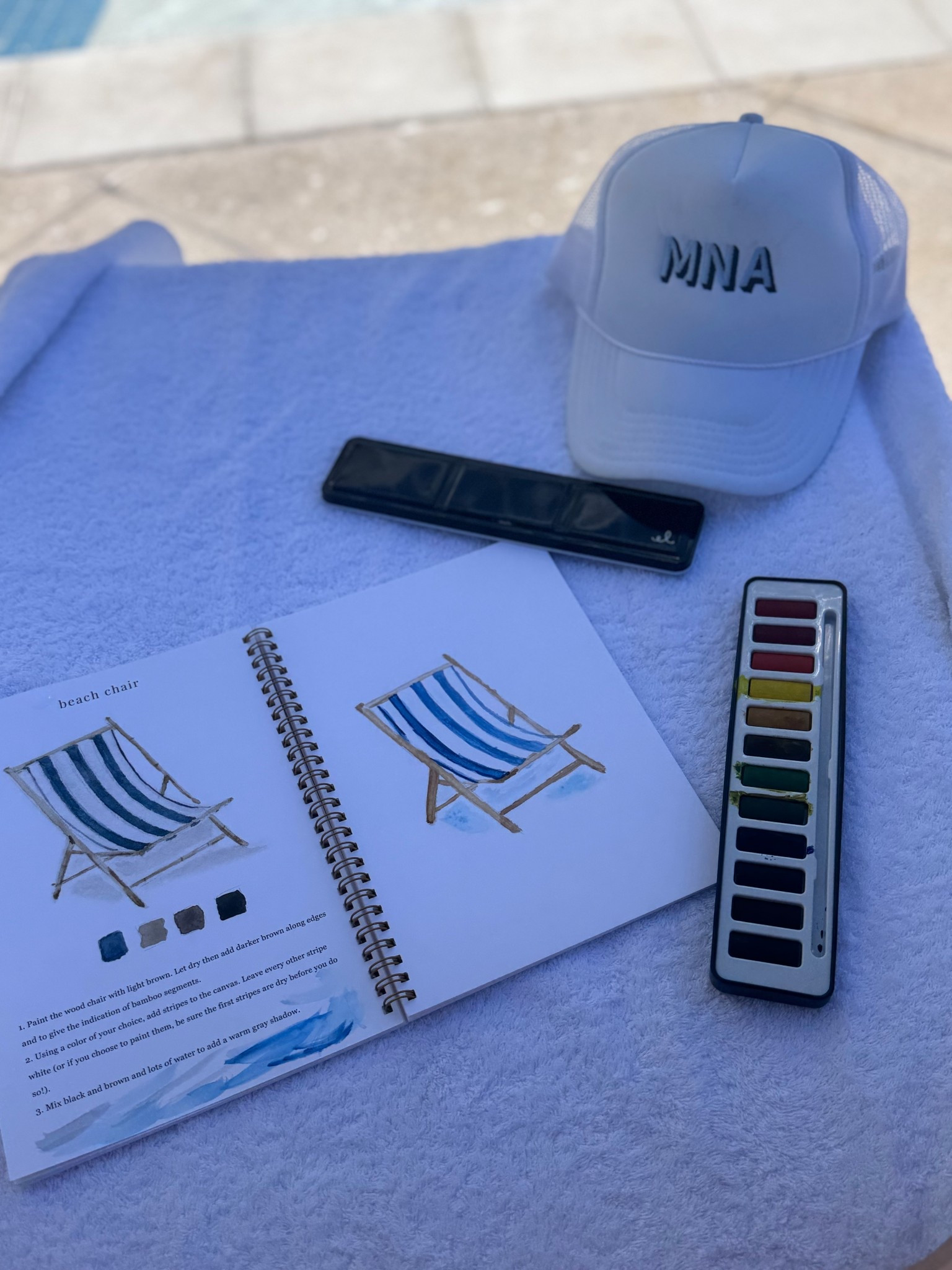 Spring Break poolside vibes! These water color book sets are perfect to take anywhere. There are several themes and seasons. 

#LTKHome #LTKFindsUnder50
