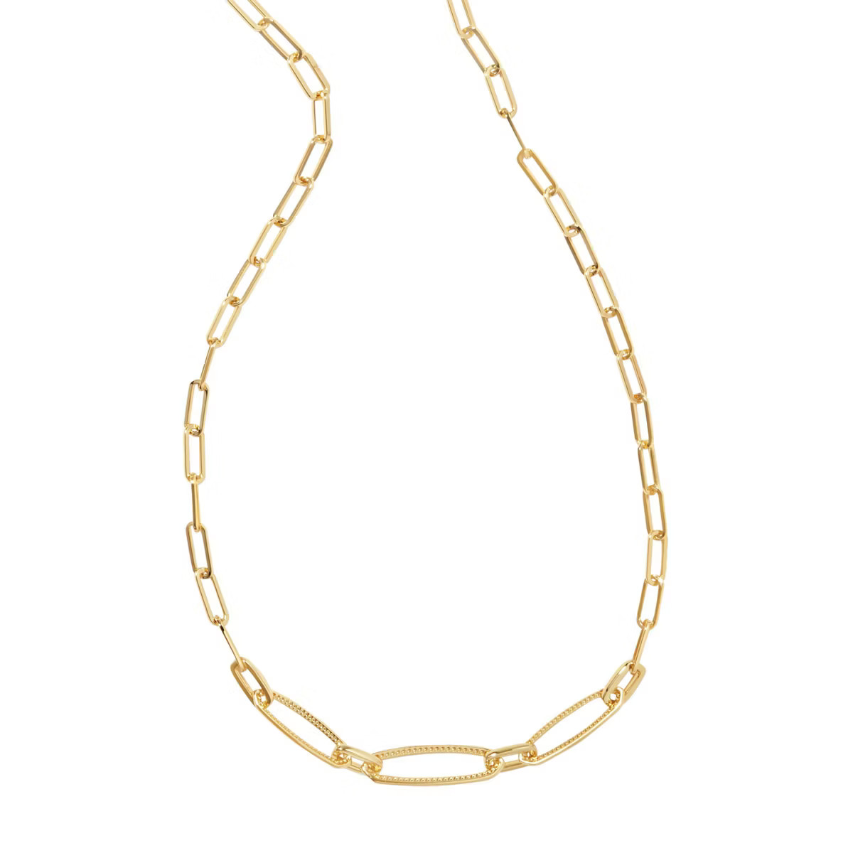 Kendra Scott Etta 14K Gold Over Brass Chain Necklace - Gold | Target