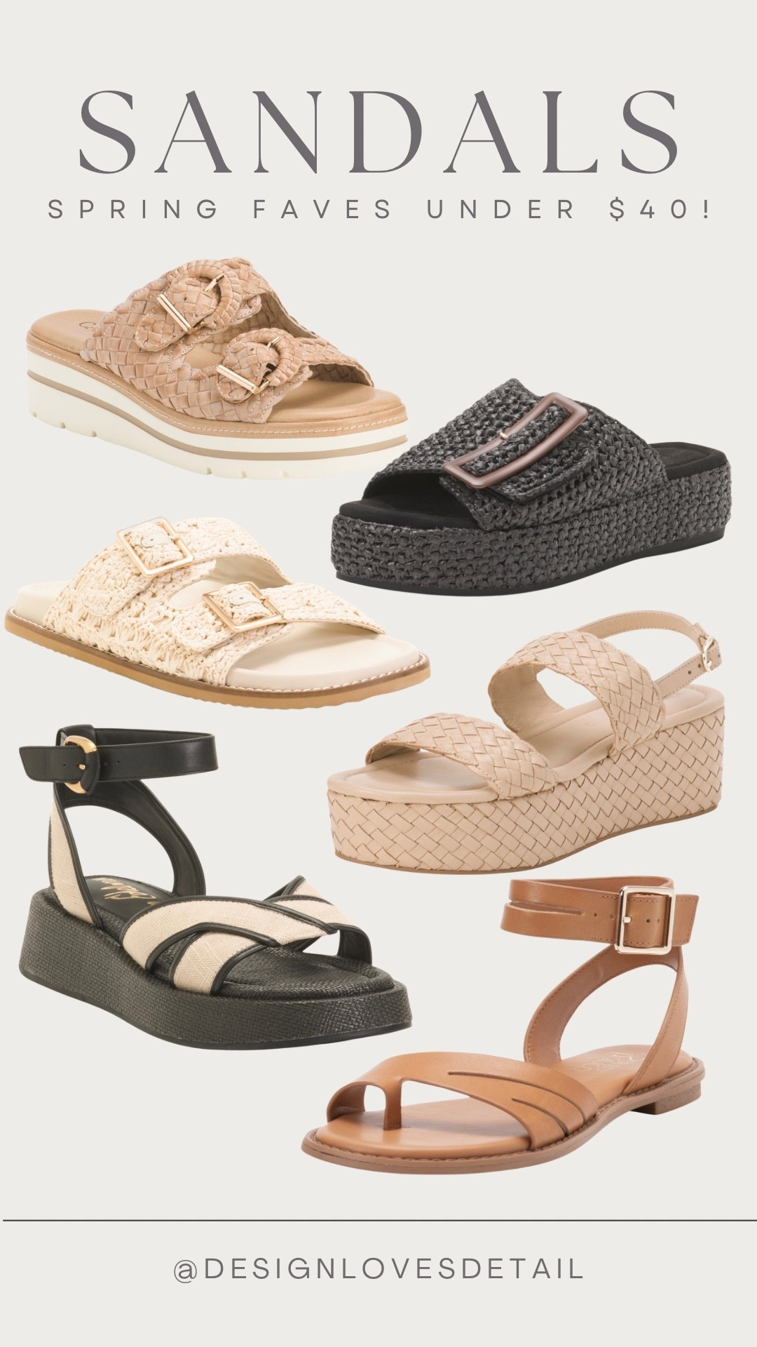 Just ordered those top left ones!! Can’t wait to get them. Grab these deals before they’re gone! And yayyyy for spring! 

#springbreakoutfits #vacationoutfitsbeach #springoutfits2026 #sandals

#LTKSpringSale #LTKSaleAlert #LTKHome