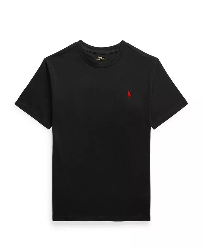 Polo Ralph Lauren Big Boys Cotton Jersey Crewneck T-Shirt - Macy's | Macy's