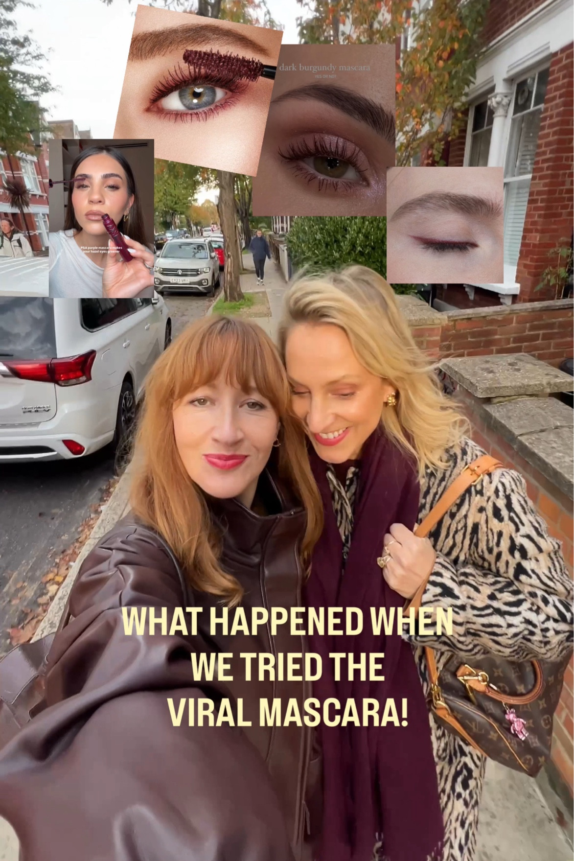 The viral Maybeline Sky High Burgundy Mascara 

#LTKuk #LTKbeauty