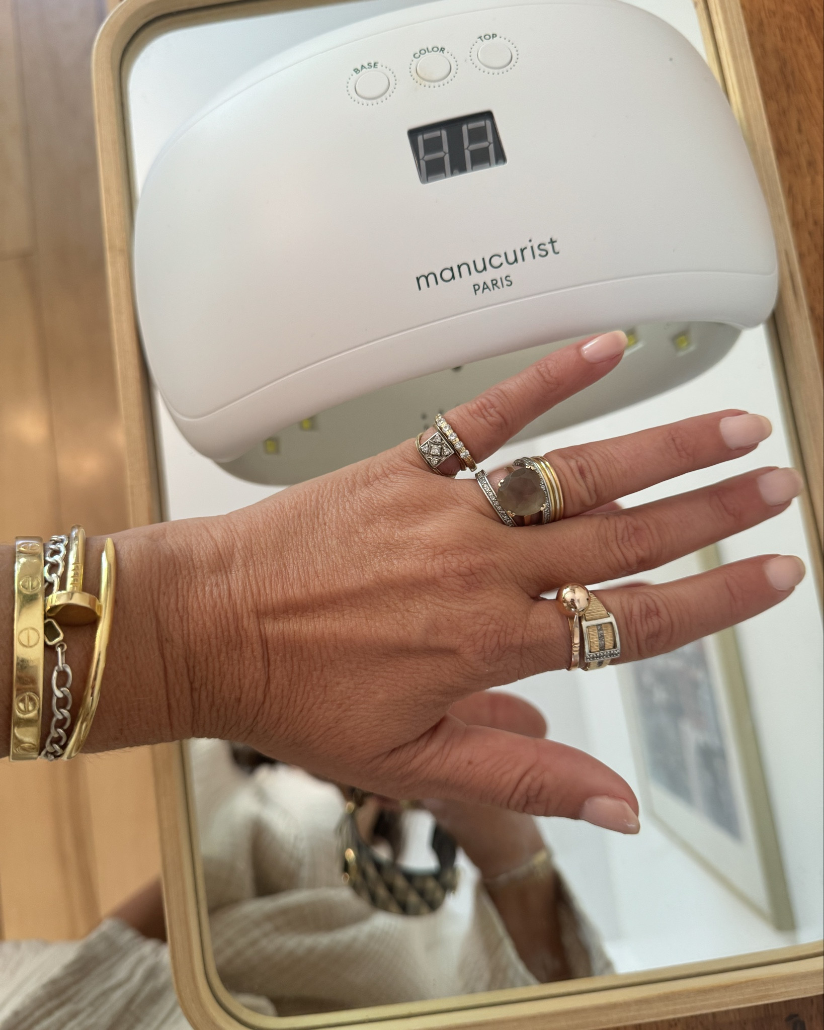 This green flash system is clean and good for your nails with a gel polish effect that lasts for up to 10 days without chipping (and I am HARD on my nails). This shade is Hortencia, the perfect milky semi-sheer pink nude 💅🏻

#LTKBeauty #LTKFindsUnder50