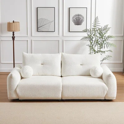 Bozek Fabric Upholstered 2-Seater Sofa | Wayfair North America