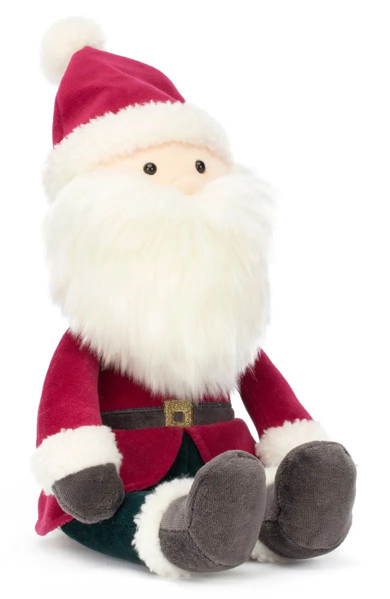 Jolly Santa Plush Toy | Nordstrom