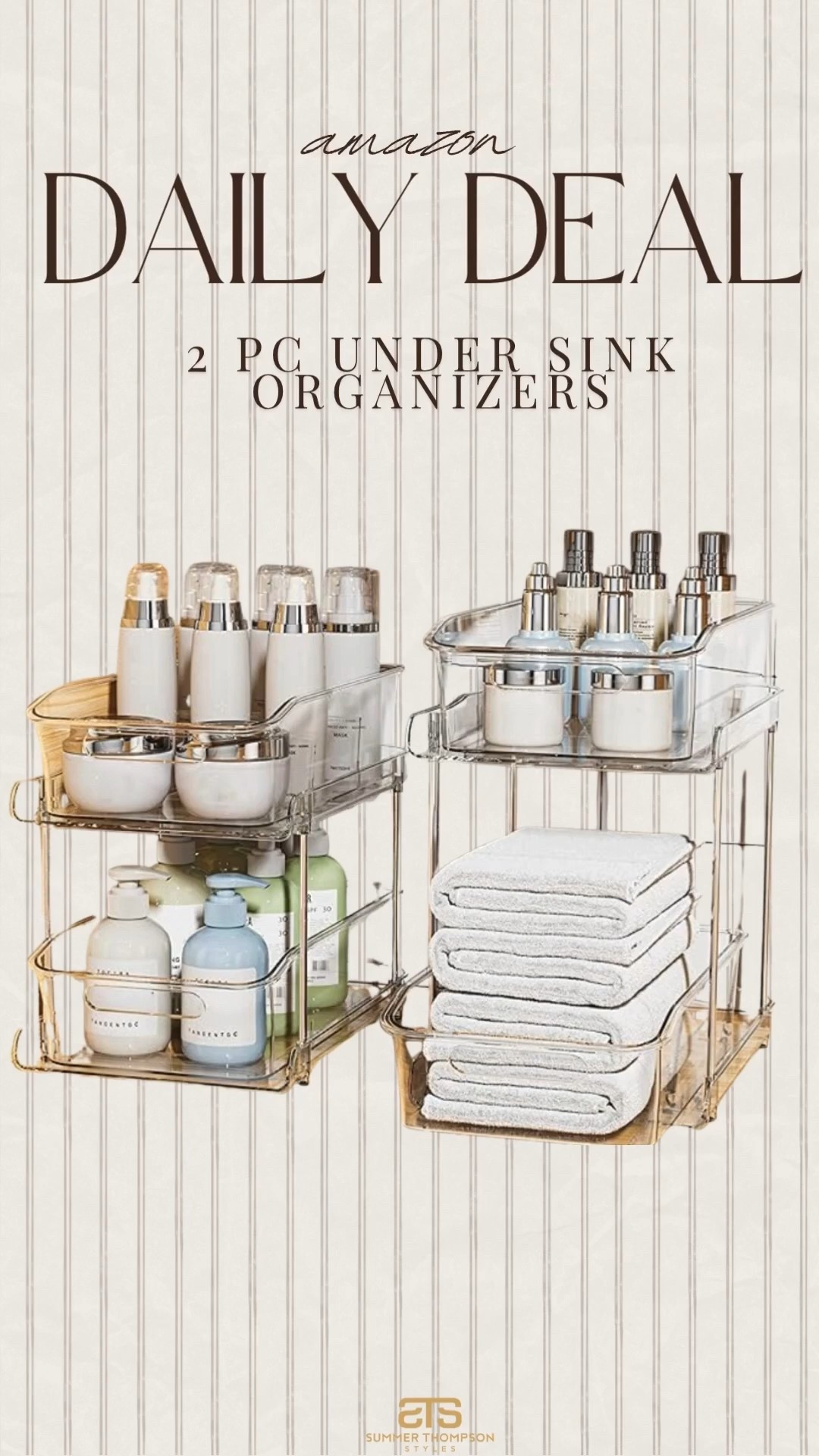 Amazon daily deal! 

Under sink. Organizer. Acrylic. Bathroom. Home. Sale finds. Amazon home  


#LTKdayinmylife #LTKFindsUnder100 #LTKHome