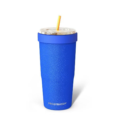 Frost Buddy ToGo Buddy 30oz Stainless Steel Vacuum Insulated Tumbler – Iced Coffee Sleeve, Travel Mug for Hot & Cold Drinks (Royal) | Target