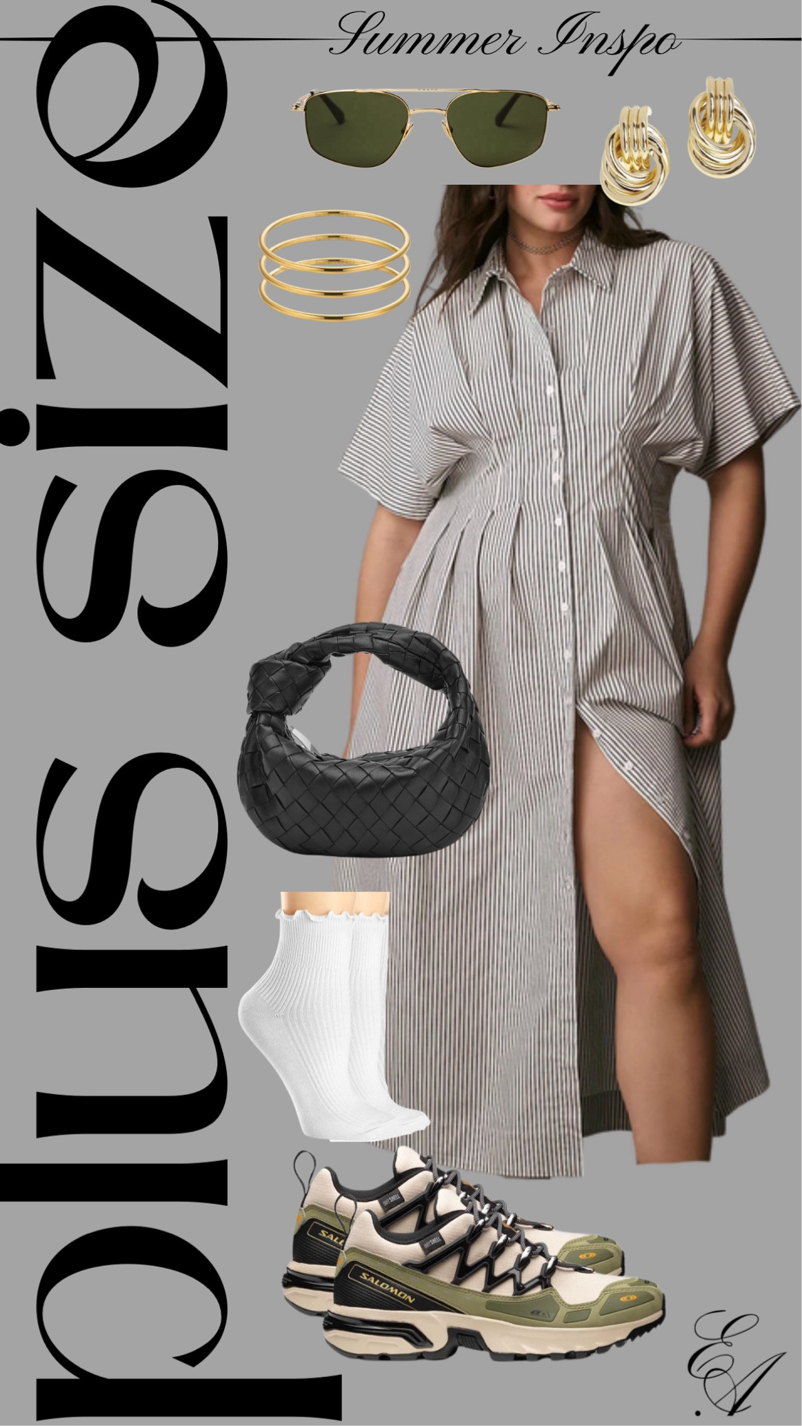 Sporty chic outfit inspo 🫶🏼 I’ve been loving styling a dress with sneakers 

Summer outfit, sneakers, summer dress, sporty chic, business chic, work outfit, business casuall

#LTKStyleTip #LTKWorkwear #LTKPlusSize