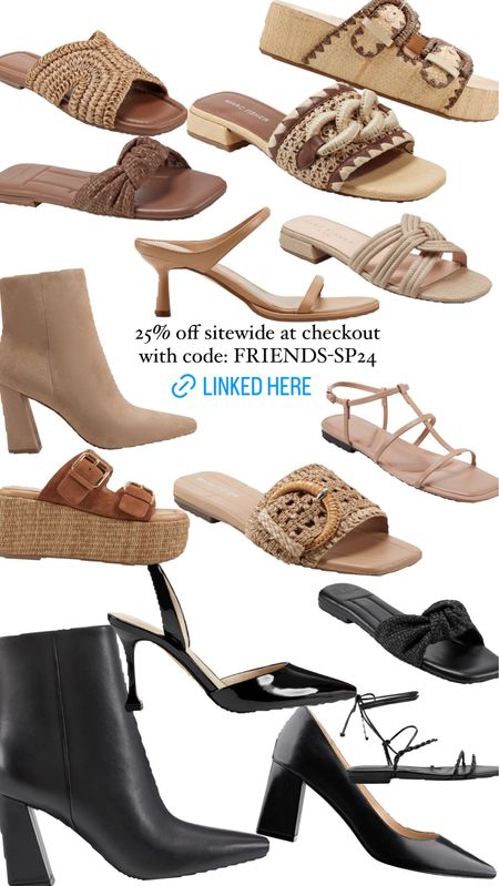Spring & Summer Sandal Shoe Sale! 25% off this weekend! 

Marc Fisher shoes and their entire website is on sale with code:

FRIENDS-SP24

Spring sandals, summer sandals, beige sandals, black flat sandals, beige flat sandals, beige heels, black work shoes 

#LTKstyletip #LTKshoecrush #LTKsalealert