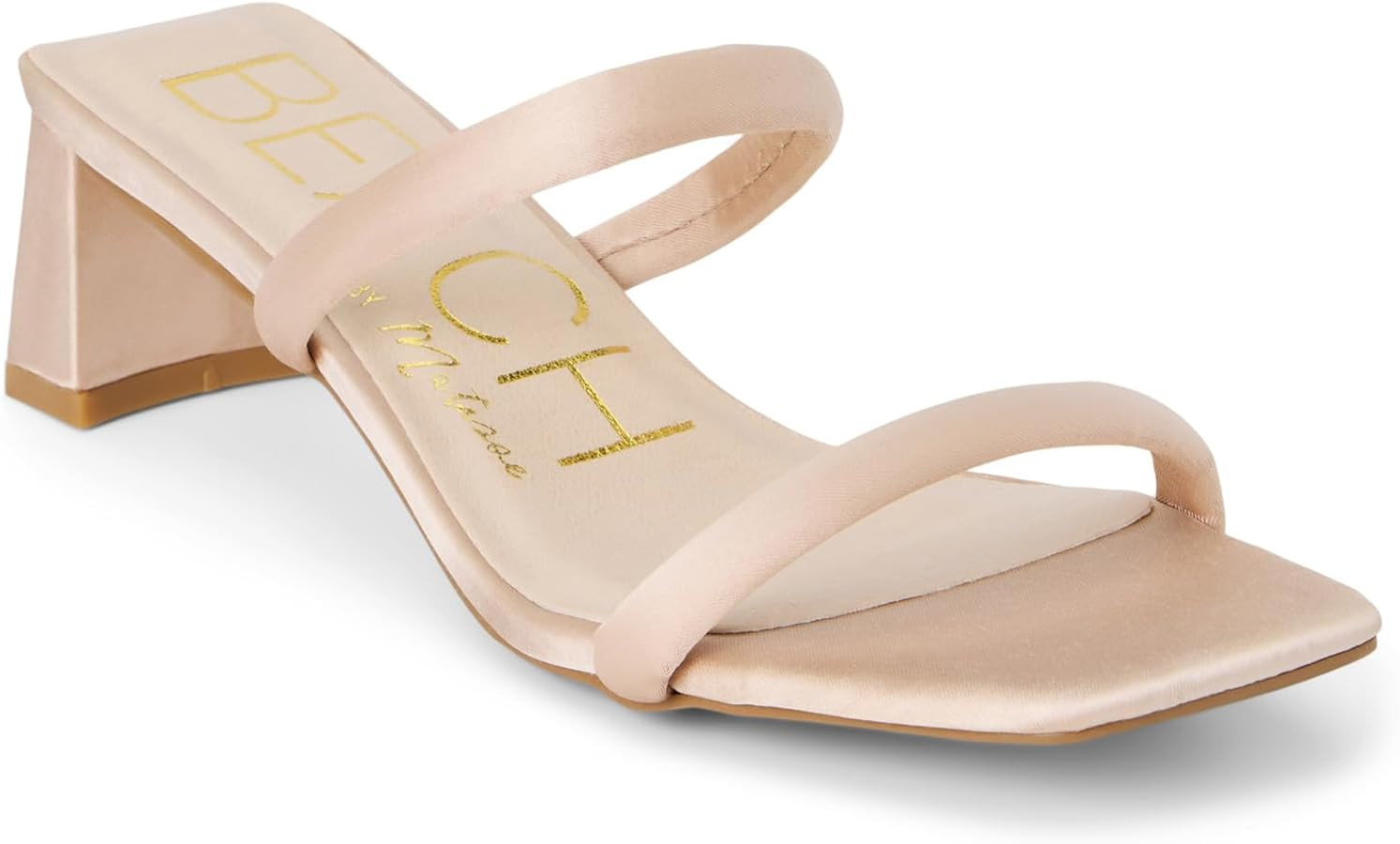 BEACH by Matisse Womens Jerry Block Casual Sandals Casual Mid Heel 2-3" - Beige | Amazon (US)