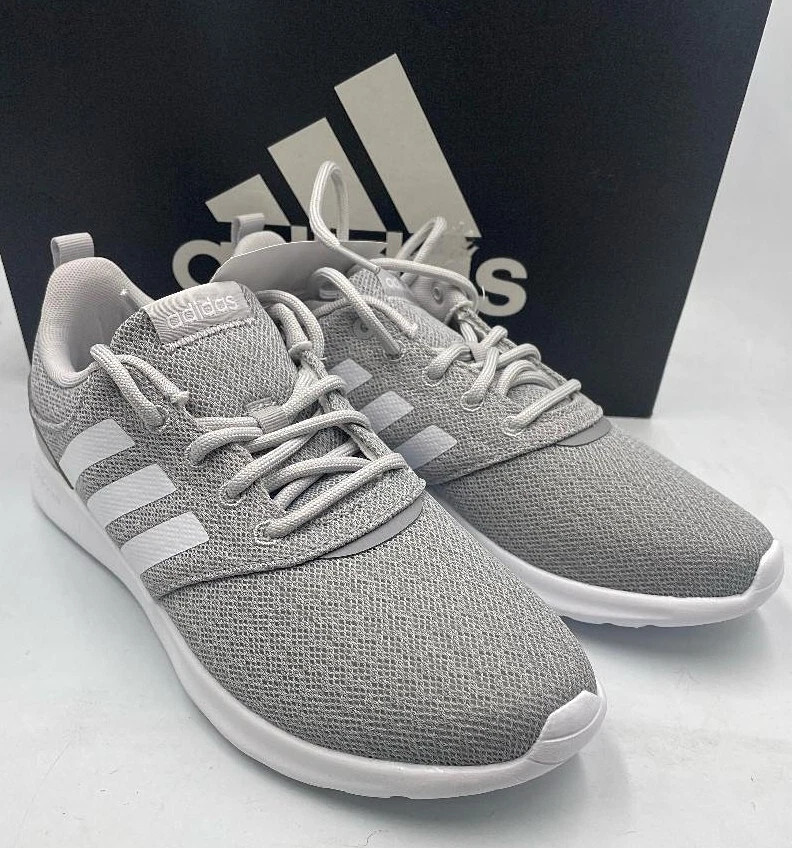 adidas QT Racer 2.0  Black Gold Metallic- Grey/White Choose Size | eBay US