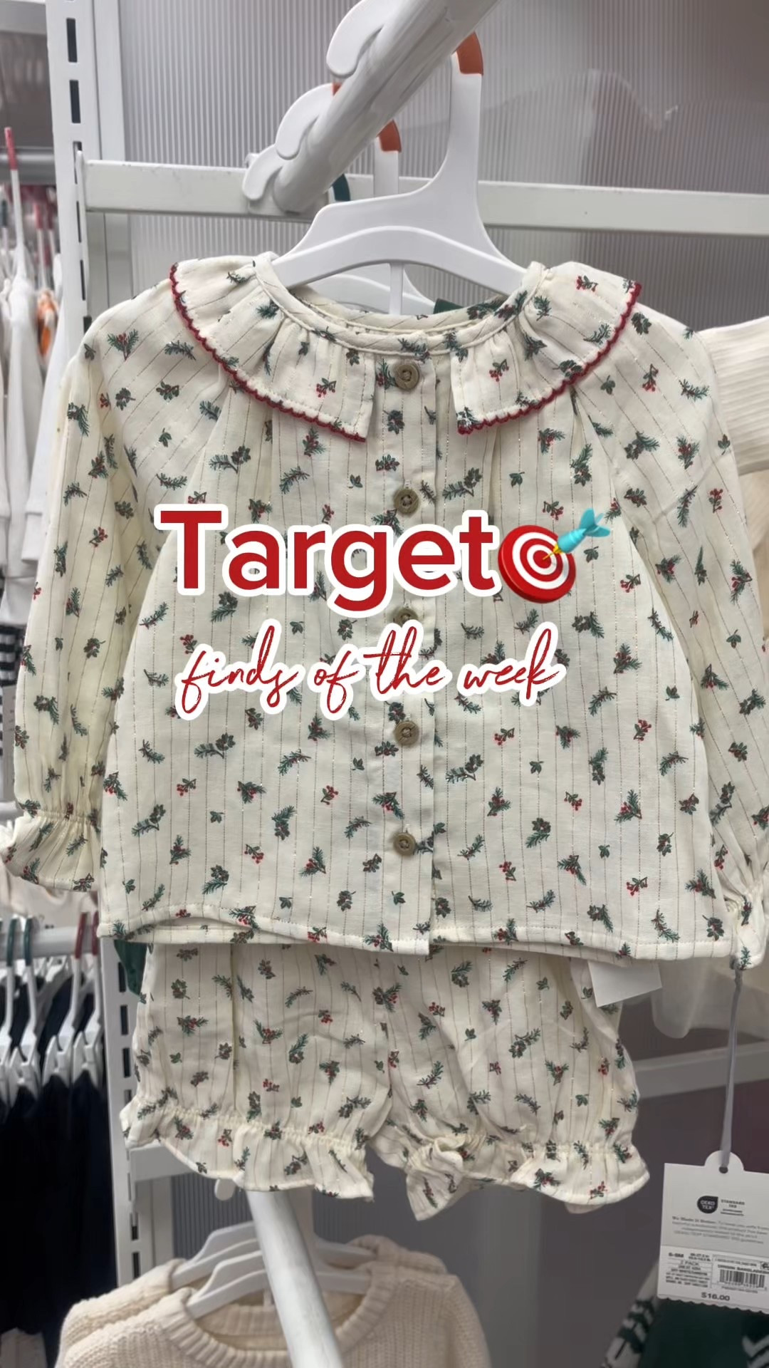 these baby girl pajamas with the collar and bloomer shorts stopped me in my tracks!!! SO CUTE!! 

#LTKHoliday #LTKGiftGuide #LTKBaby
