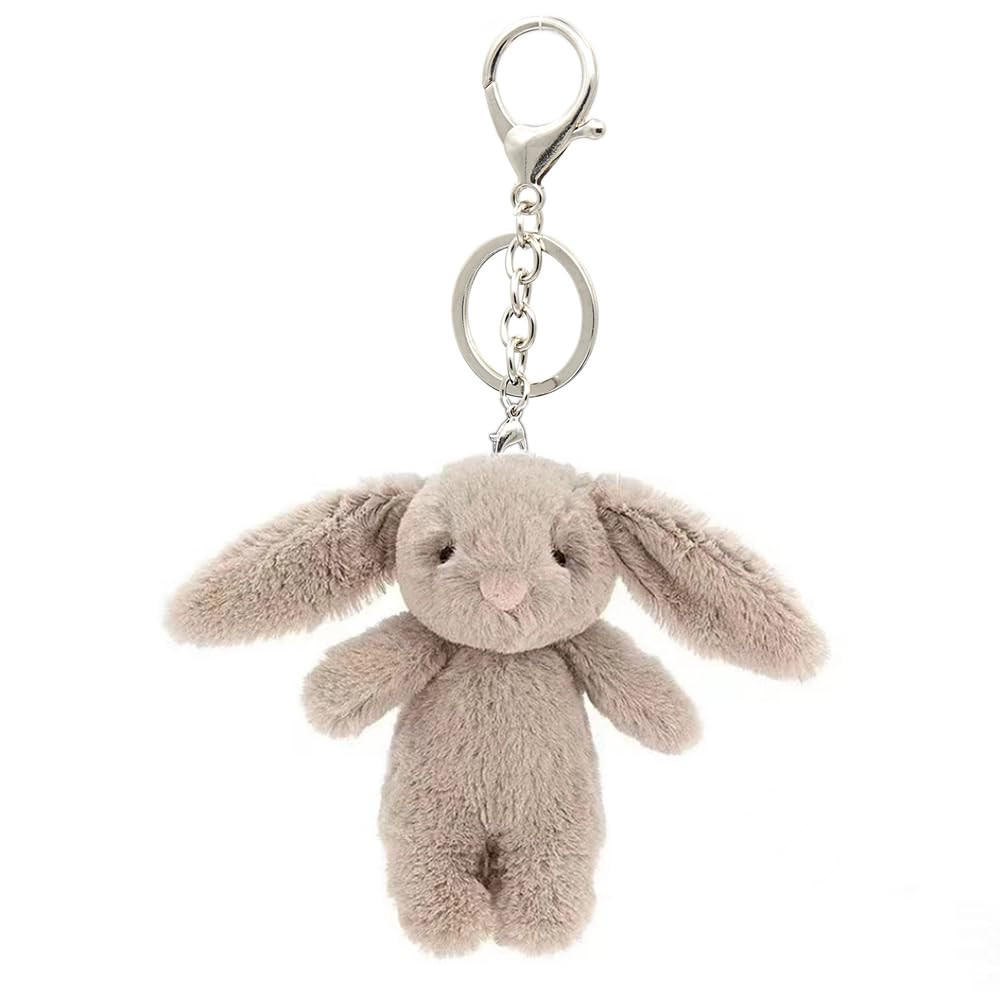 Cute Bunny Plush Keychain for Backpack, 3.5" Inch Mini Rabbit Keychain Purse Charm Pendant Gift f... | Amazon (US)