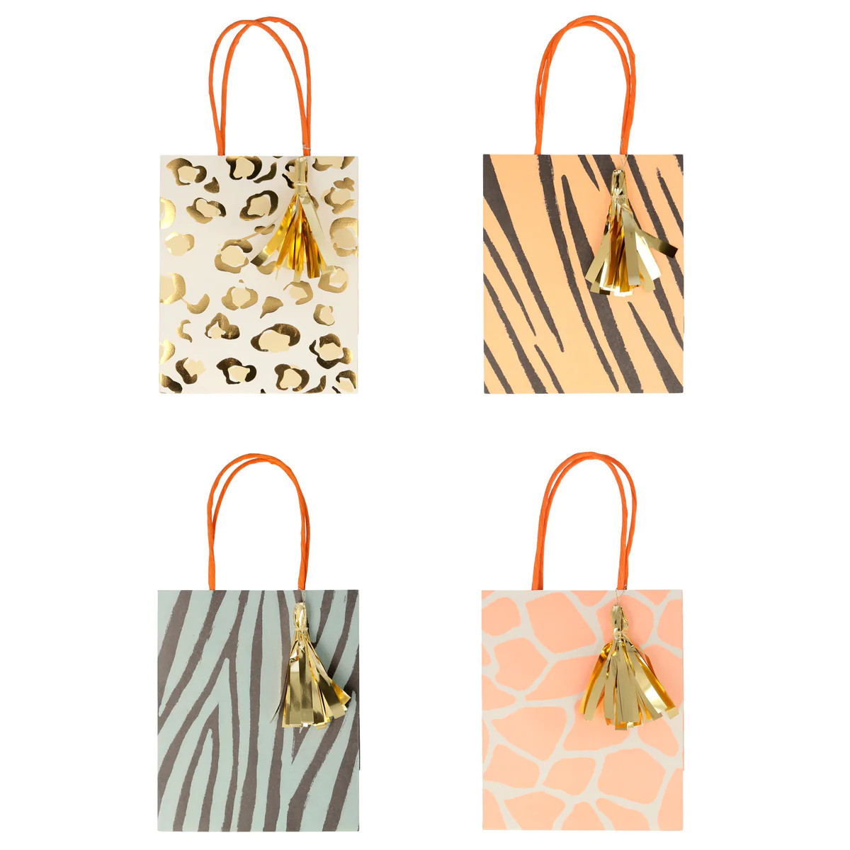 Safari Animal Print Party Bags (x 8) | Meri Meri