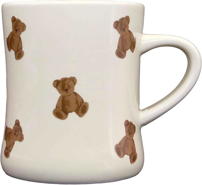 Charming Teddy Bear Coffee Mug - Adorable Gift for Kids and Adults - Cute Ceramic Cup for Home, O... | Amazon (US)