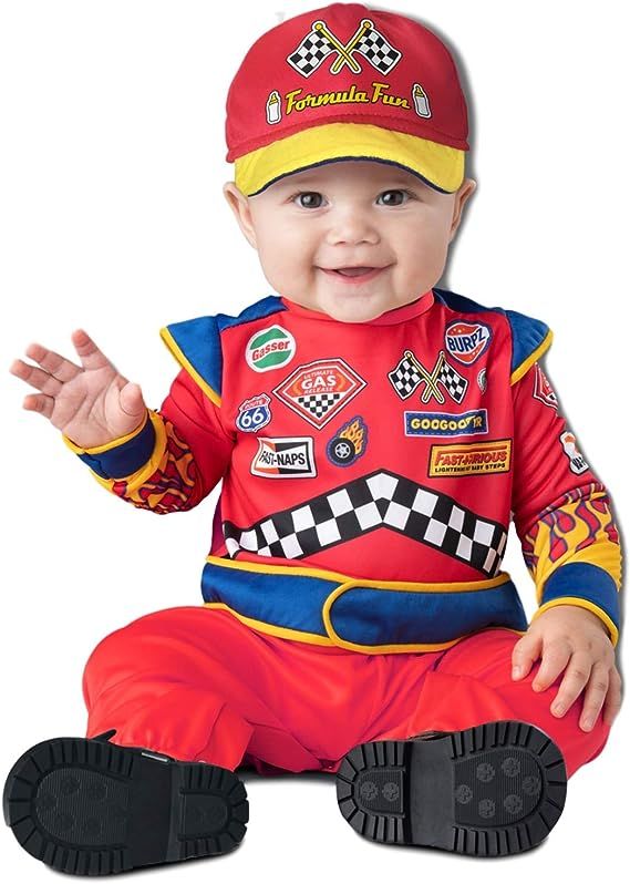InCharacter Baby Racecar Driver Costume Burnin Rubber | Amazon (US)
