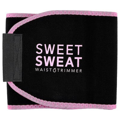 Sports Research, Sweet Sweat®, Waist Trimmer, Large, Pink, 1 Belt | iHerb