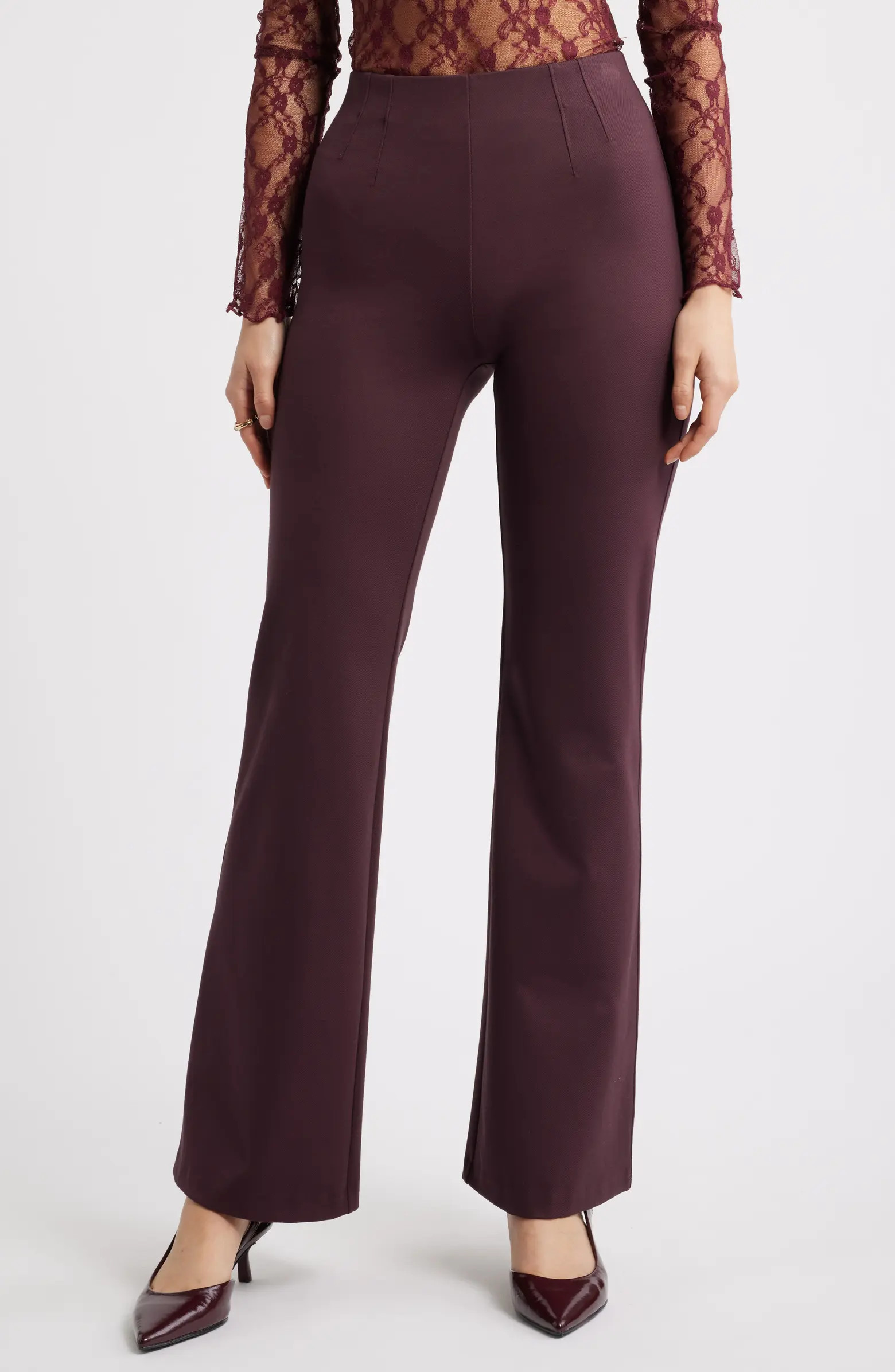 High Waist Flare Pants | Nordstrom