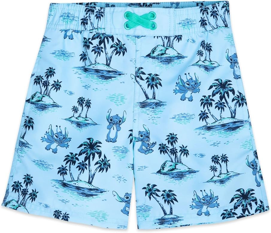Disney Stitch Swim Trunks for Kids | Amazon (US)