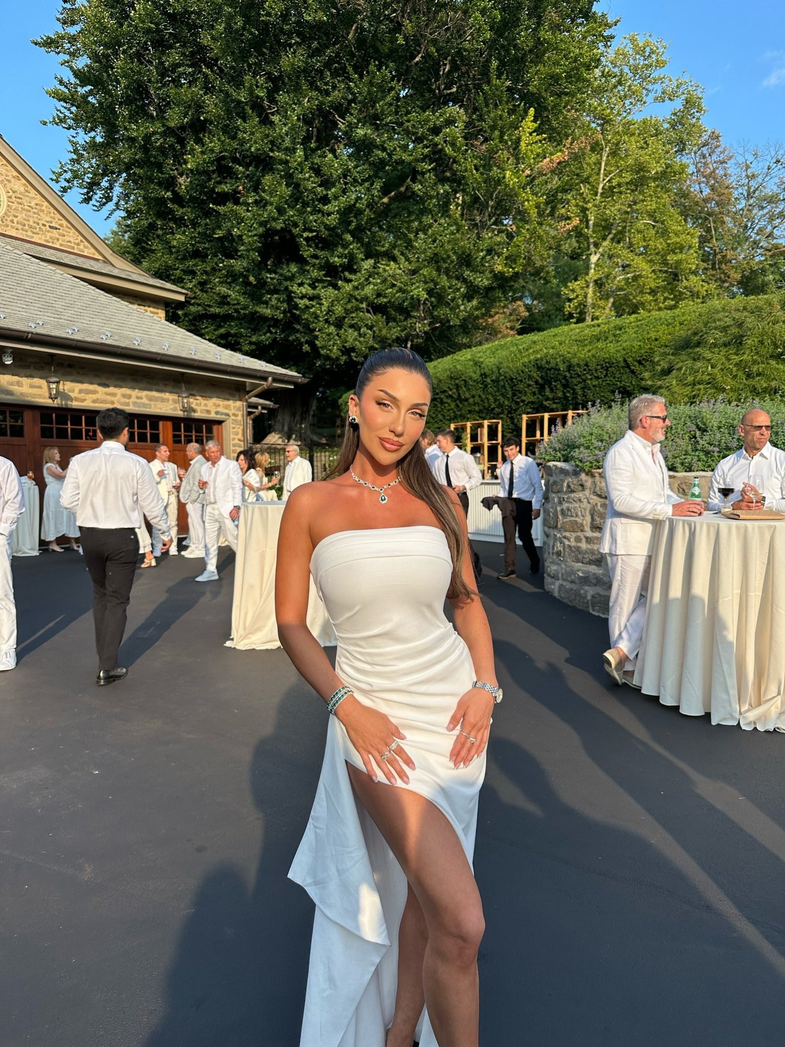 All white, all right ✨#WhiteHot #SummerNights #LaurenBlake

#LTKParties #LTKSeasonal
