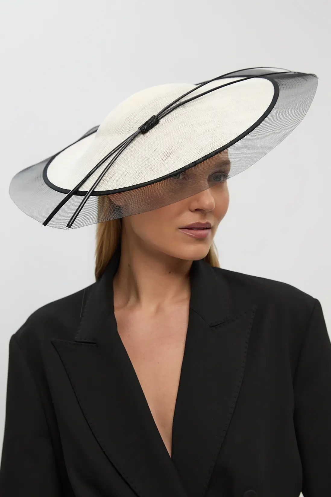 Layered Mesh Detail Headband Fascinator | Karen Millen US