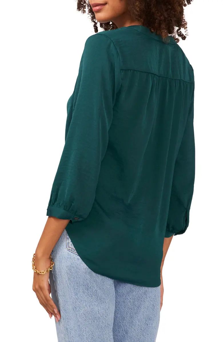 Rumple Fabric Blouse | Nordstrom