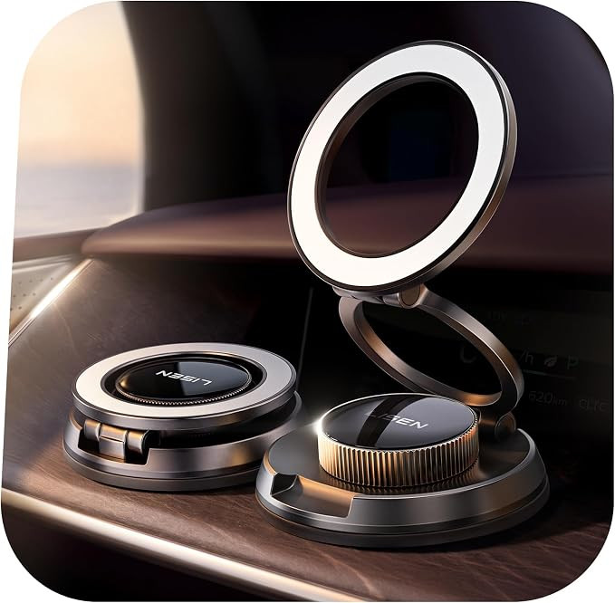 LISEN Suction Phone Mount for Vacuum [All-Metal & Nano Gel 98+LBS Suction] 360 Adjustable Vacuum ... | Amazon (US)