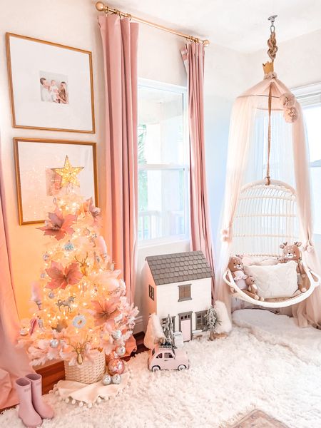 Nutcracker inspired pink Christmas decor for Kennedy's bedroom this year✨💕🎀 

#LTKkids #LTKSeasonal #LTKHoliday