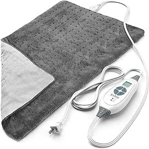 Pure Enrichment® PureRelief™ XL Heating Pad - LCD Controller with 6 InstaHeat Settings for Cra... | Amazon (US)