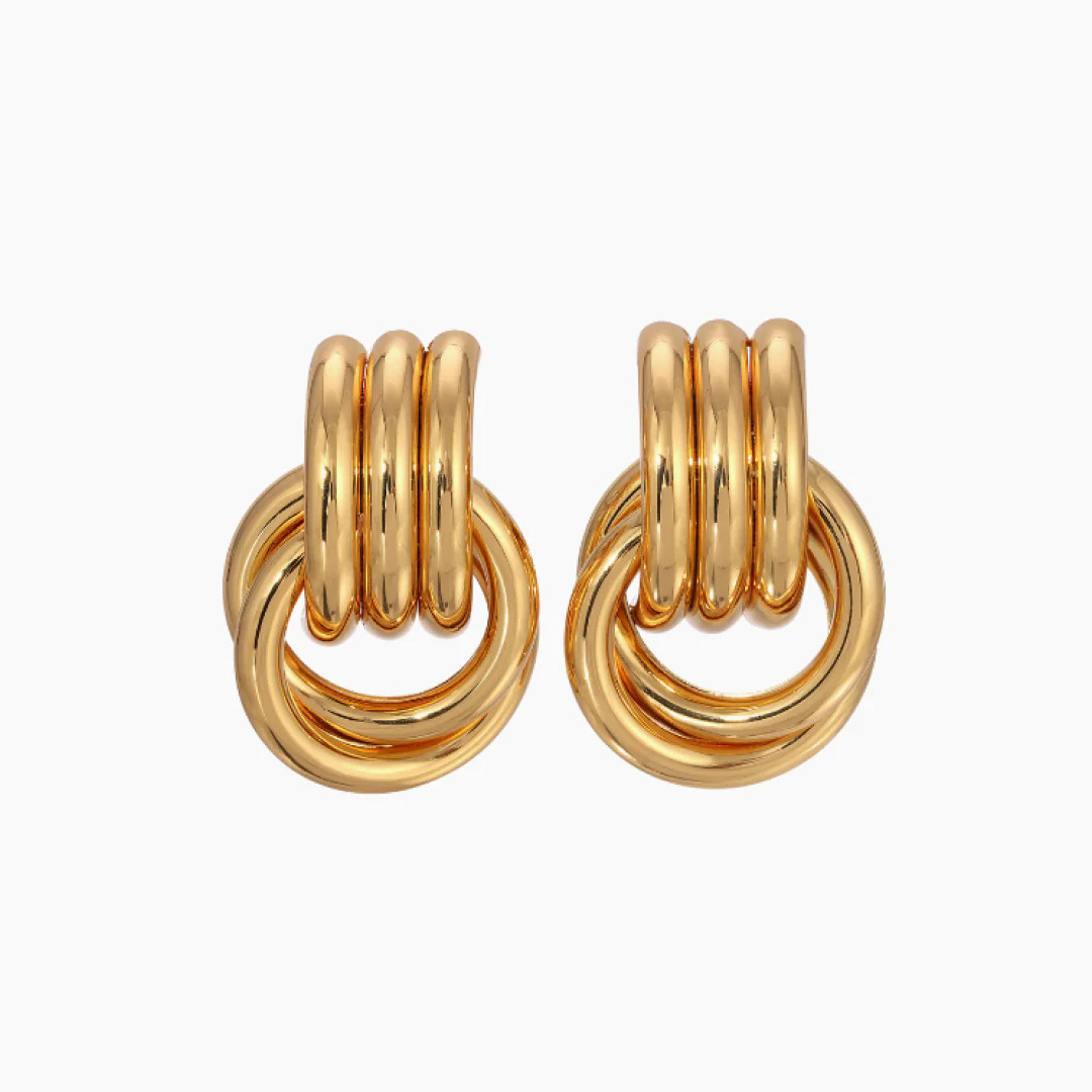 DOUBLE KNOT EARRINGS | Heaven Mayhem