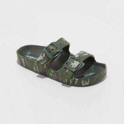 Kids' Noa Slip-On Footbed Sandals - Cat & Jack™ | Target