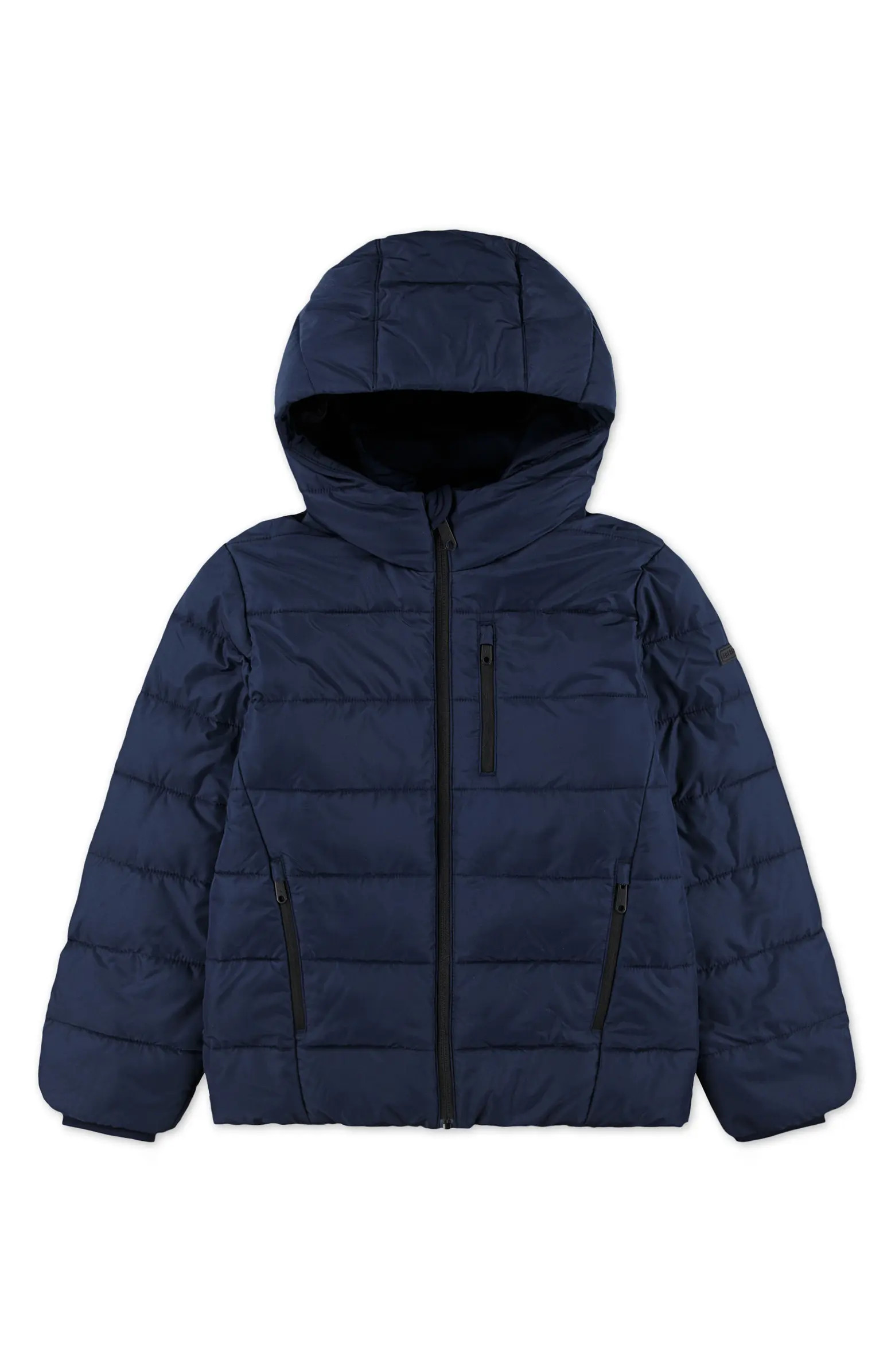 Kids' Midweight Hooded Puffer Jacket | Nordstrom