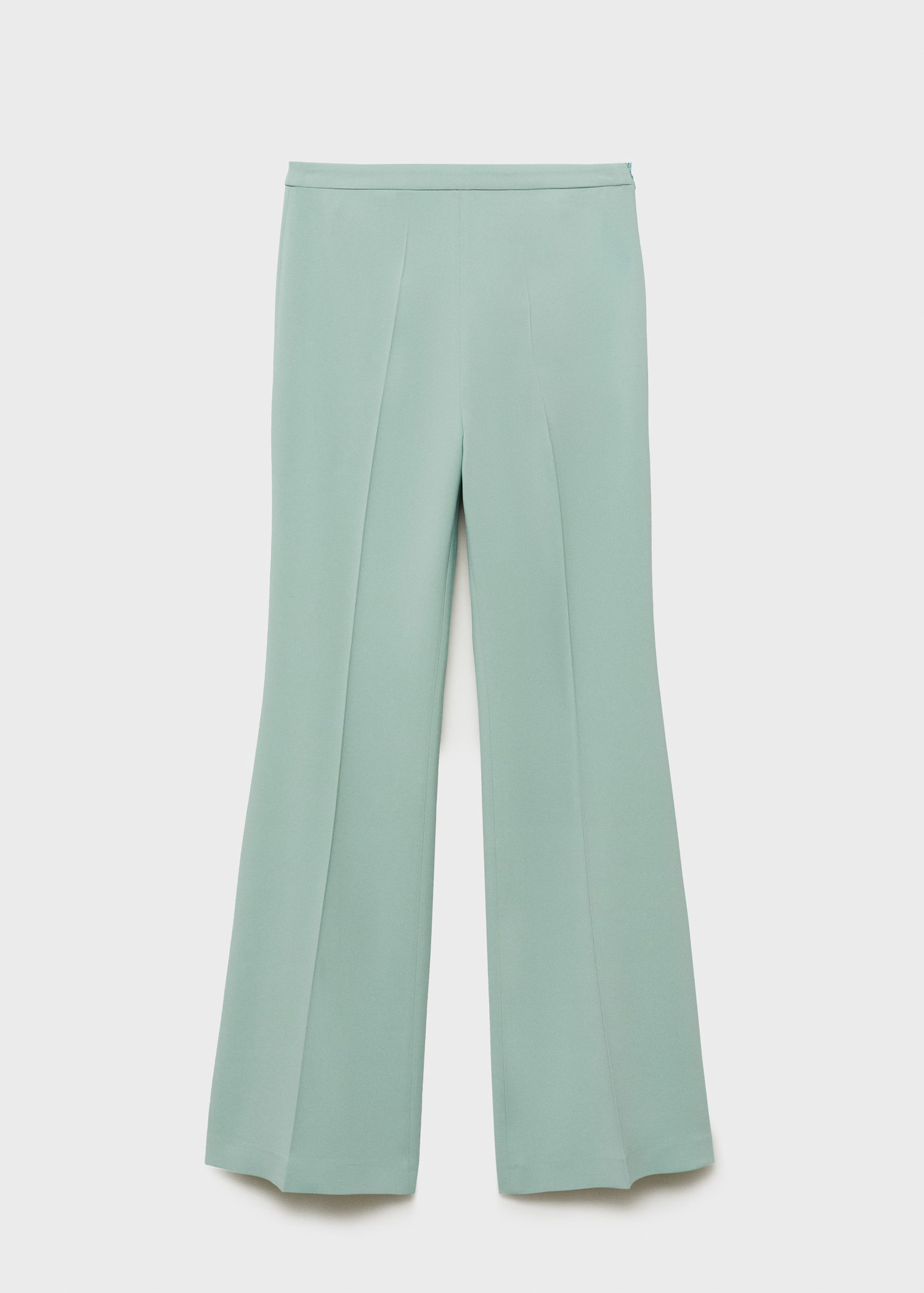 High-waist flared trousers - Women | MANGO United Kingdom | MANGO (UK)