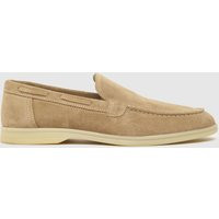 schuh philip suede loafer shoes in stone | Schuh