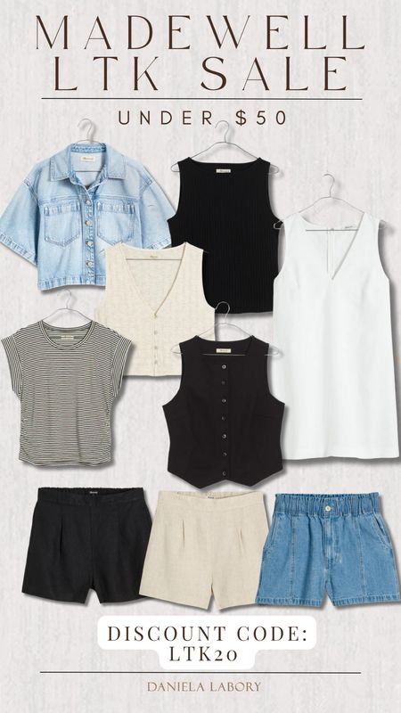 Madewell LTK sale! Under $50
Discount code: LTK20

#LTKFindsUnder50 #LTKxMadewell #LTKSaleAlert