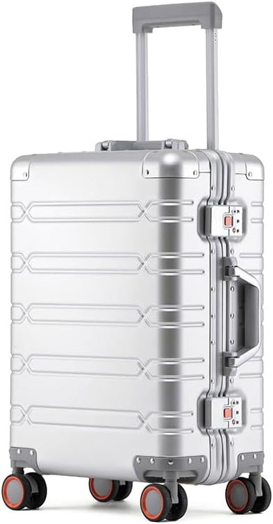 All Aluminum Carry On Luggage with 360°Silent Spinner Wheels and TSA Lock,Airline Approved Light... | Amazon (US)