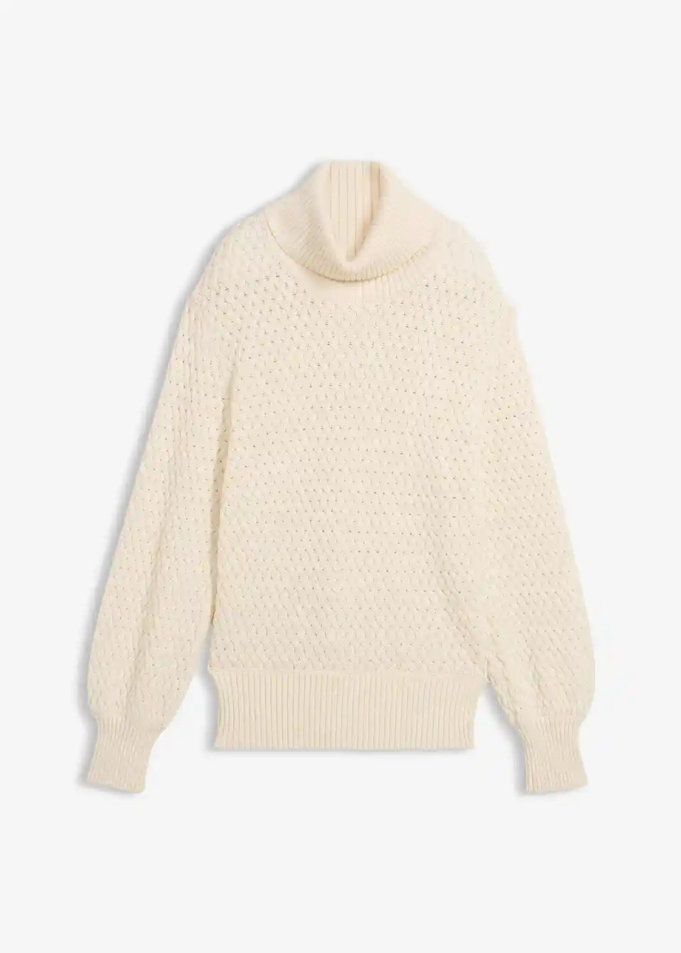 Rollkragenpullover mit Merinowolle | Bonprix DE