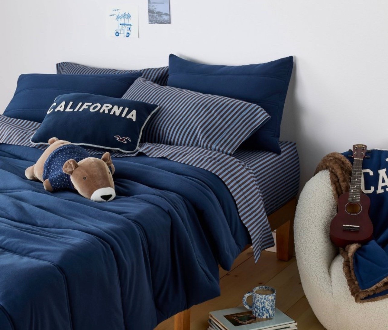 Baby Tee Bear weighted plush throw pillow 
Hollister Collection

#LTKHome #LTKKids #LTKmomlife