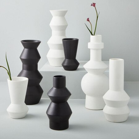 Ceramic Totem Vases | West Elm (UK)