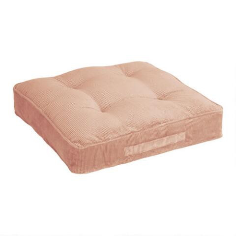 Tufted Corduroy Gusseted Floor Cushion | World Market