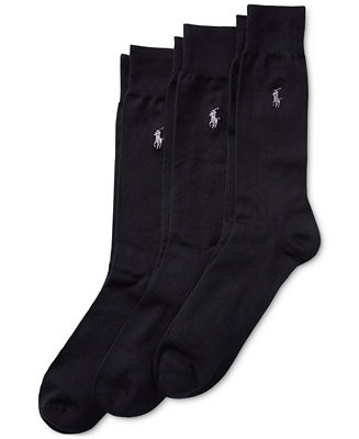 Men's 3-Pk. Supersoft Dress Socks | Macy's