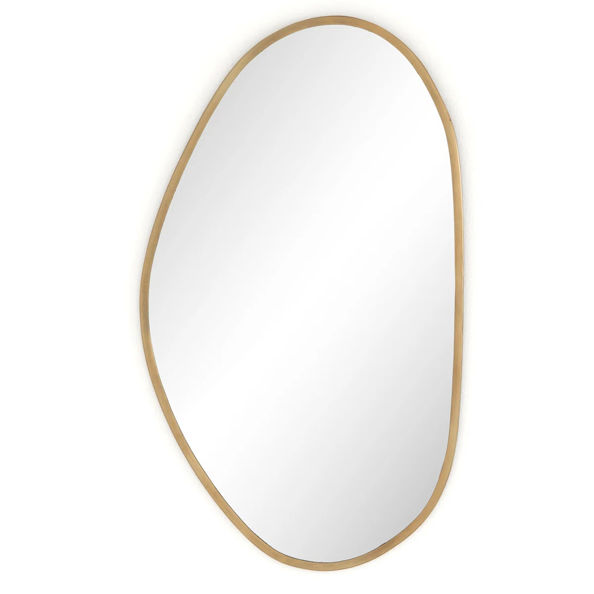 Brinley Free Form Metal Wall Mirror | Perigold